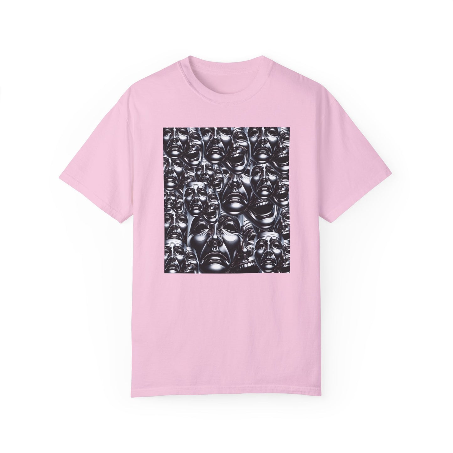 Comedy/Tragedy Faces for Mental Health Awareness Unisex T-shirt