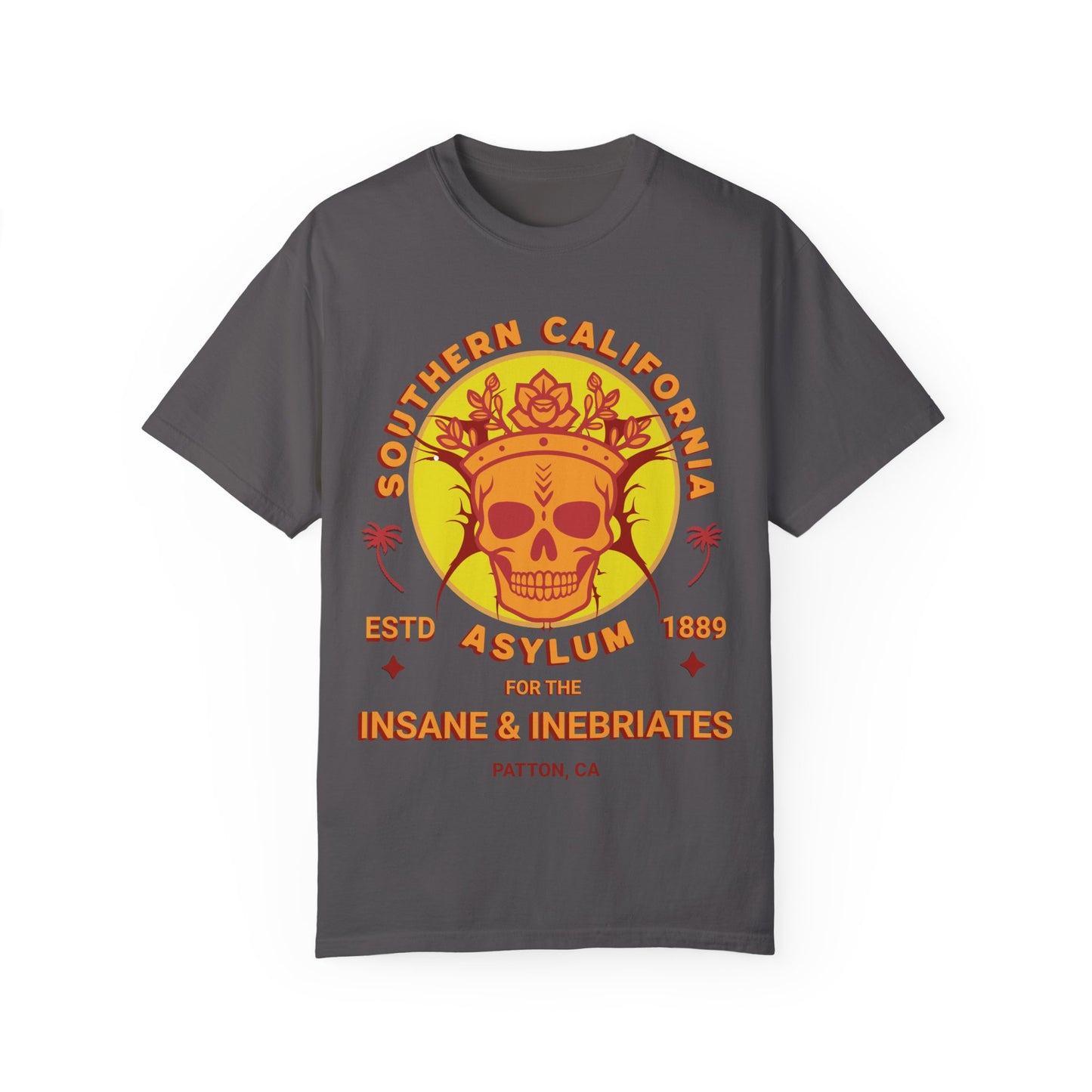 Southern California Asylum - "The Insane & Inebriates" Vintage Graphic T-Shirt Streetwear Institutions Mental Health Awareness