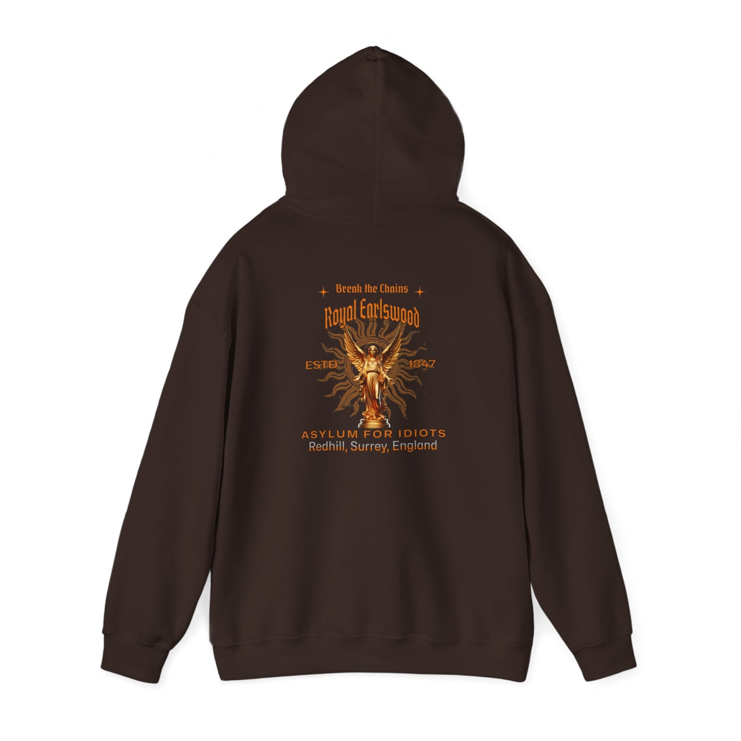Asylum for Idiots England History Mental Health Awareness Hoodie