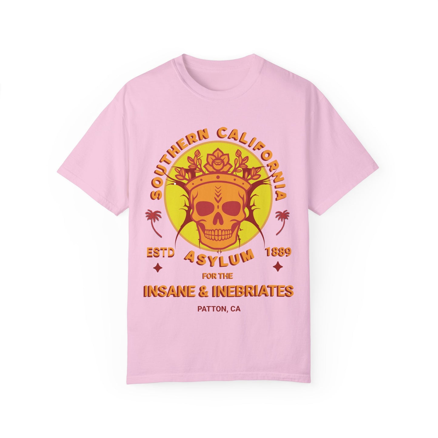 Southern California Asylum - "The Insane & Inebriates" Vintage Graphic T-Shirt Streetwear Institutions Mental Health Awareness
