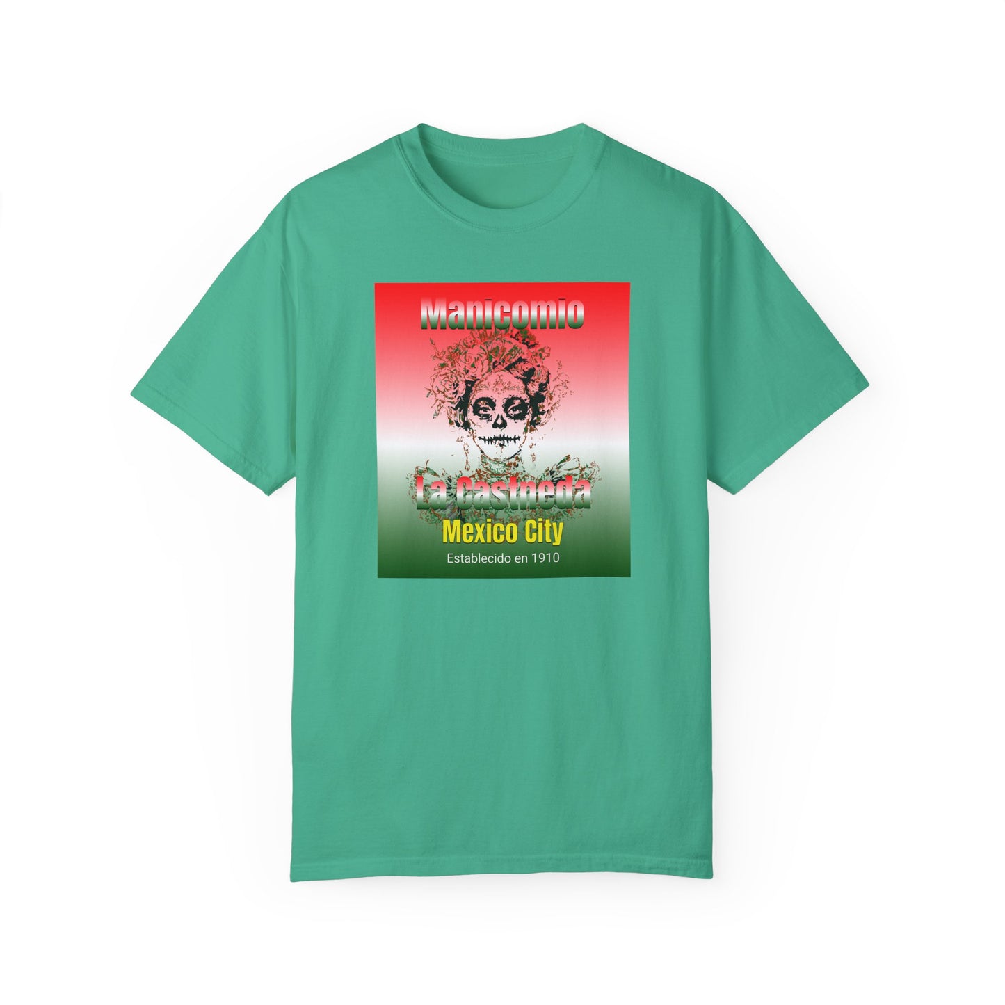Dia de los Muertos Mexico City inspired Design Unisex Tee