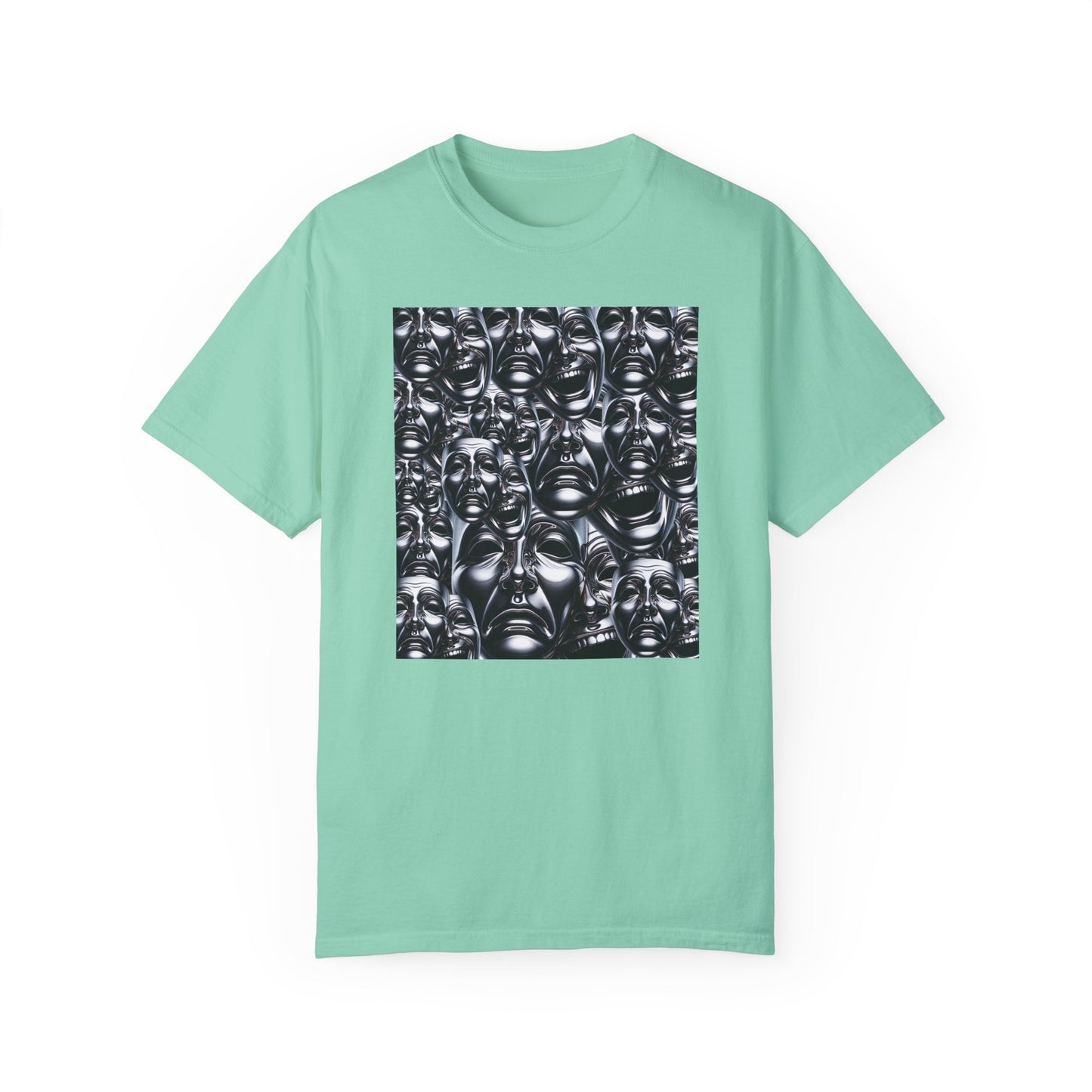 Comedy/Tragedy Faces for Mental Health Awareness Unisex T-shirt