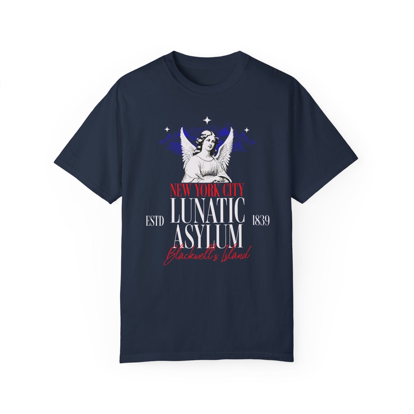 NYC Lunatic Asylum Unisex Mental Awareness T-shirt
