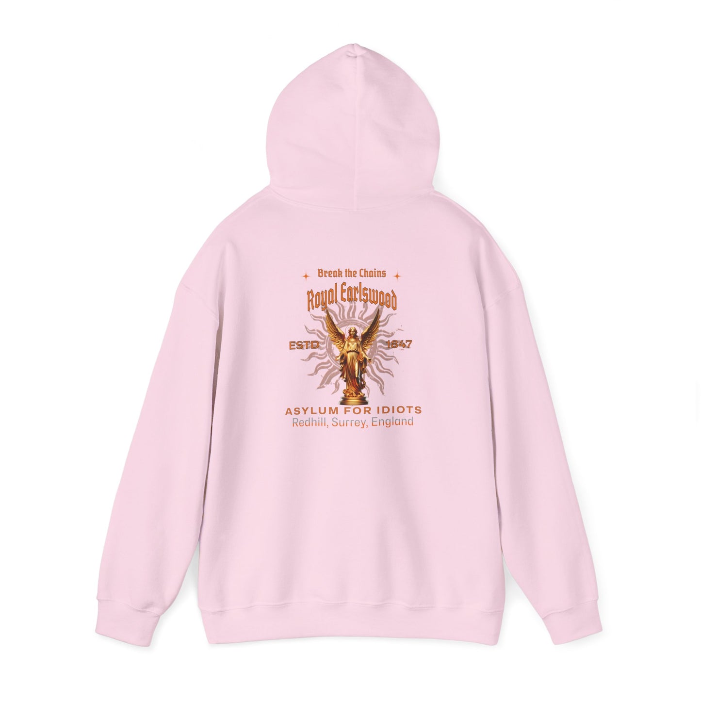 Asylum for Idiots England History Mental Health Awareness Hoodie