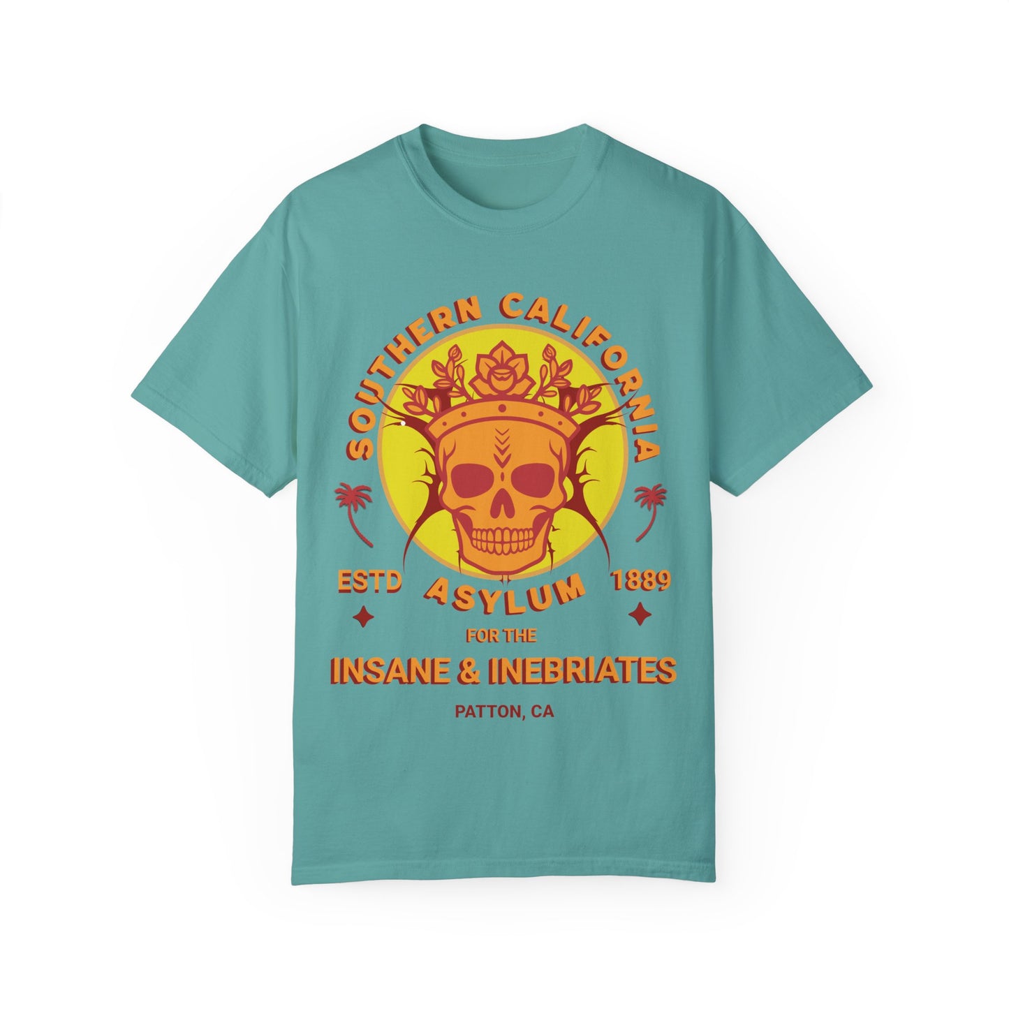 Southern California Asylum - "The Insane & Inebriates" Vintage Graphic T-Shirt Streetwear Institutions Mental Health Awareness
