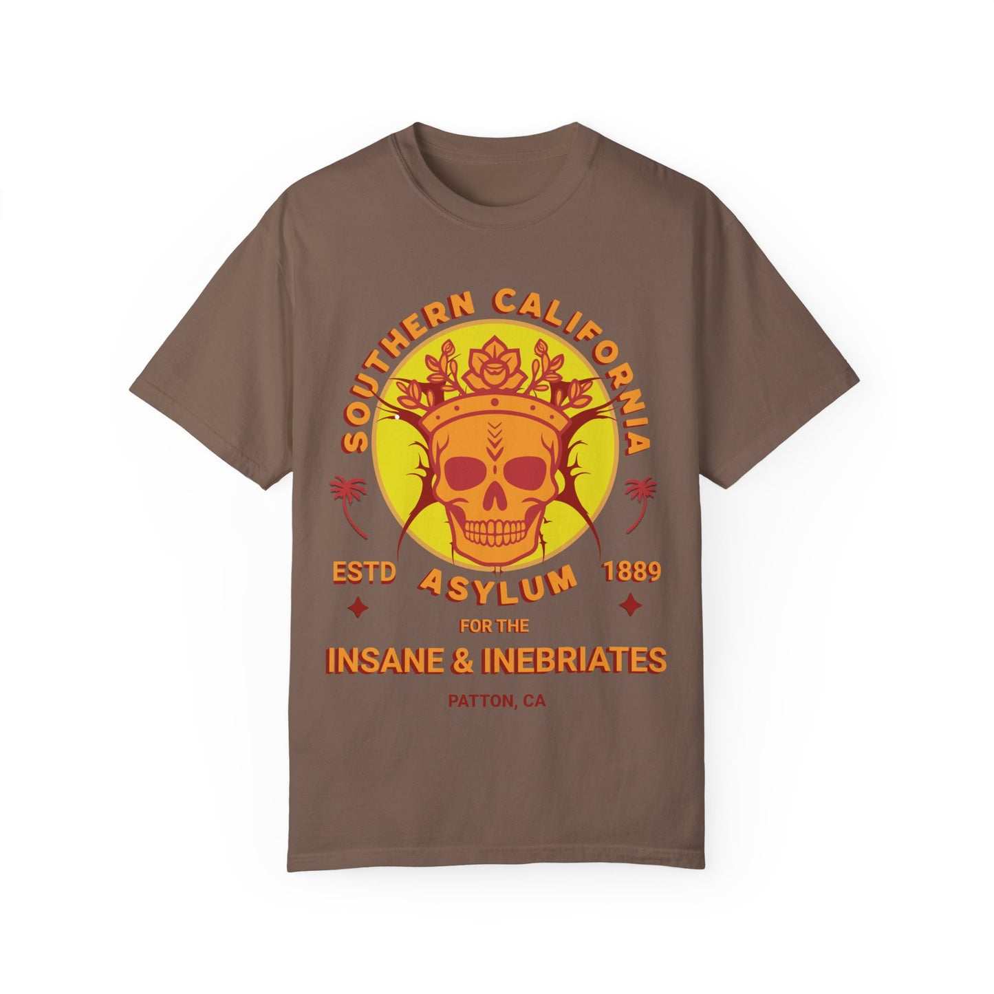 Southern California Asylum - "The Insane & Inebriates" Vintage Graphic T-Shirt Streetwear Institutions Mental Health Awareness