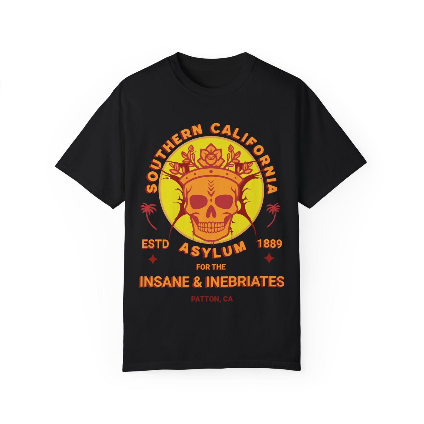 Southern California Asylum - "The Insane & Inebriates" Vintage Graphic T-Shirt Streetwear Institutions Mental Health Awareness