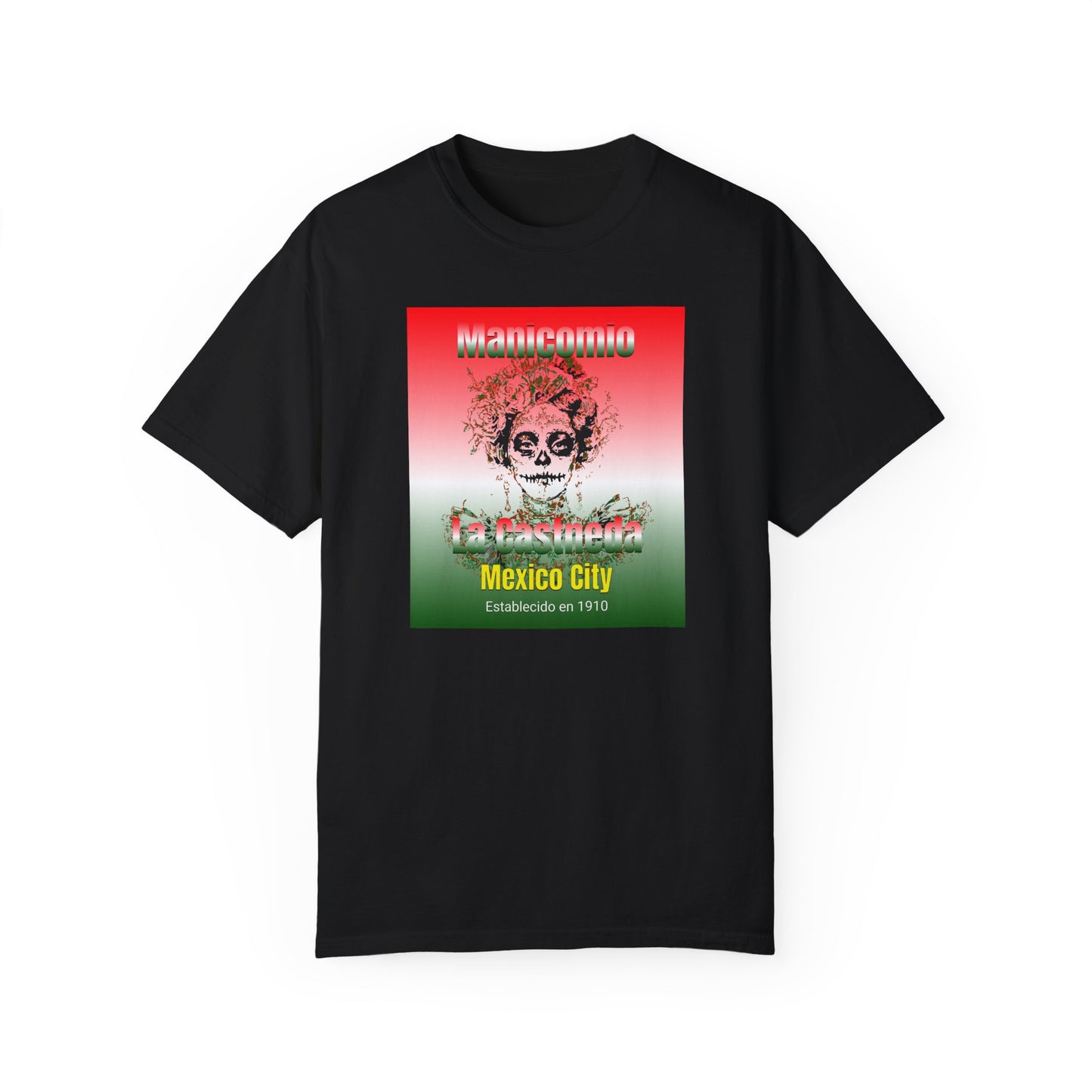 Dia de los Muertos Mexico City inspired Design Unisex Tee
