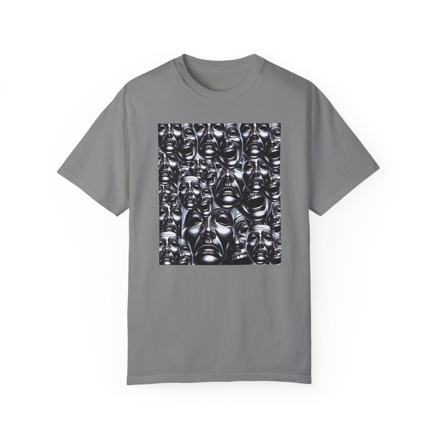 Comedy/Tragedy Faces for Mental Health Awareness Unisex T-shirt