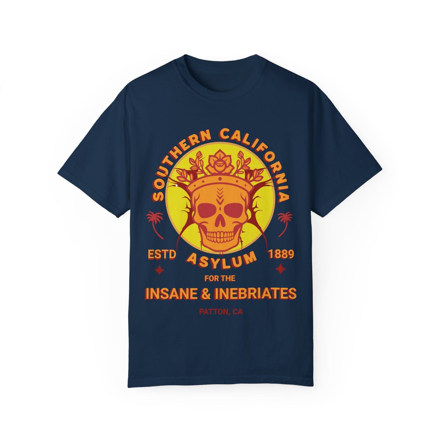 Southern California Asylum - "The Insane & Inebriates" Vintage Graphic T-Shirt Streetwear Institutions Mental Health Awareness