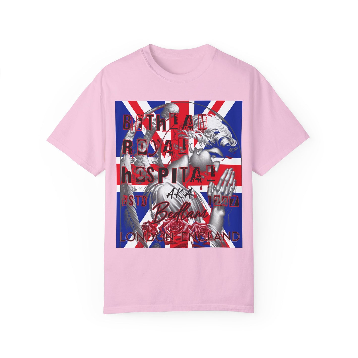 Bethlam Royal Hospital Unisex Garment-Dyed T-shirt