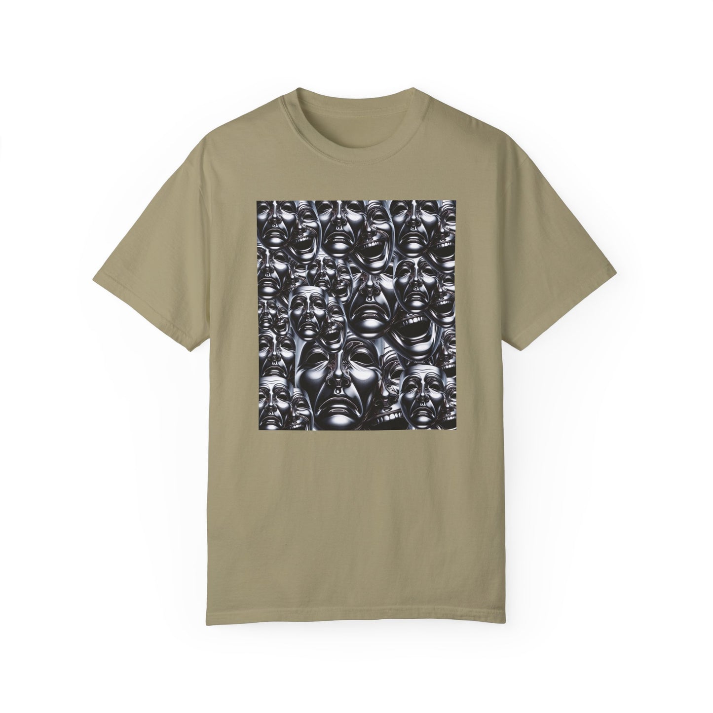Comedy/Tragedy Faces for Mental Health Awareness Unisex T-shirt
