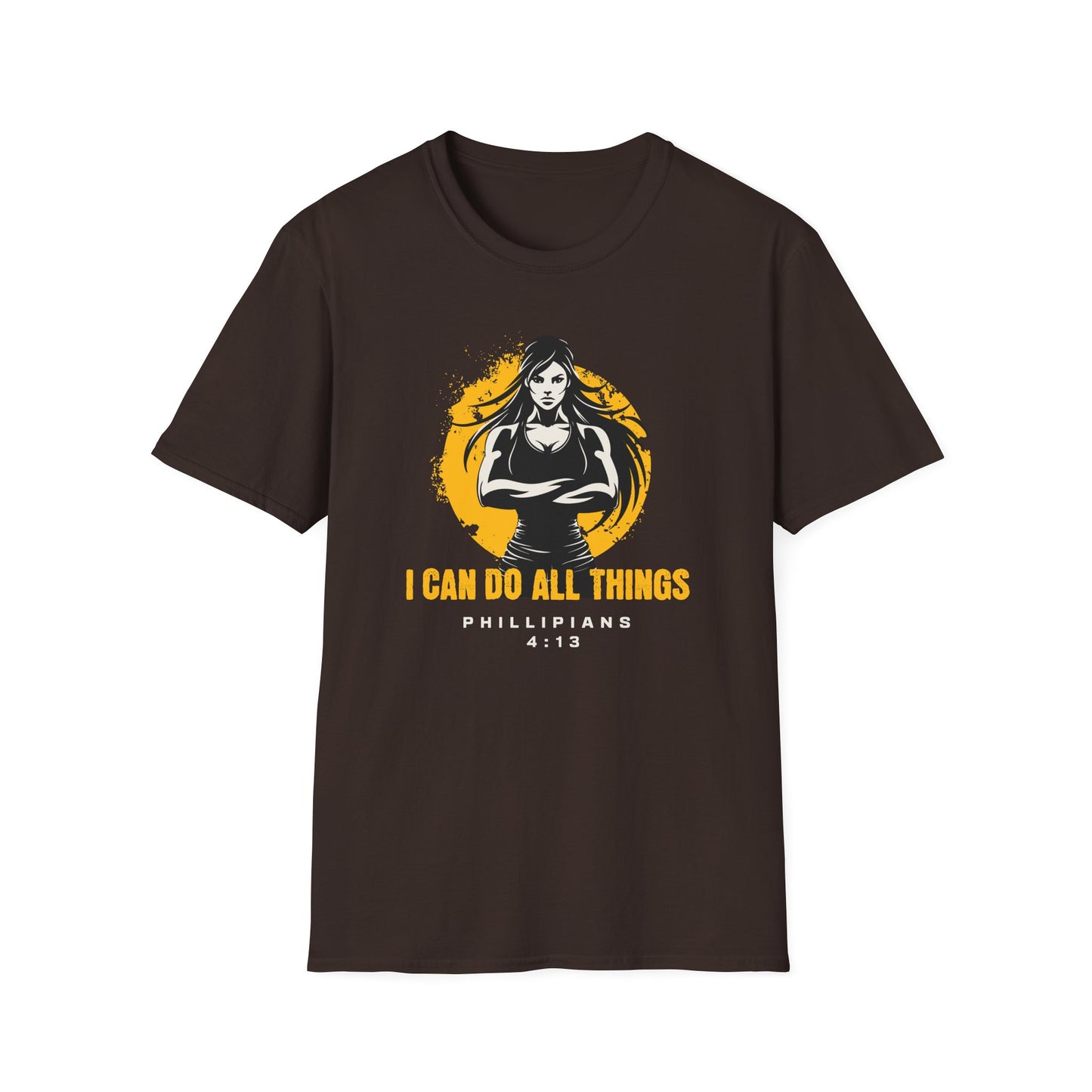 Inspirational Unisex Softstyle T-Shirt - "I Can Do All Things"