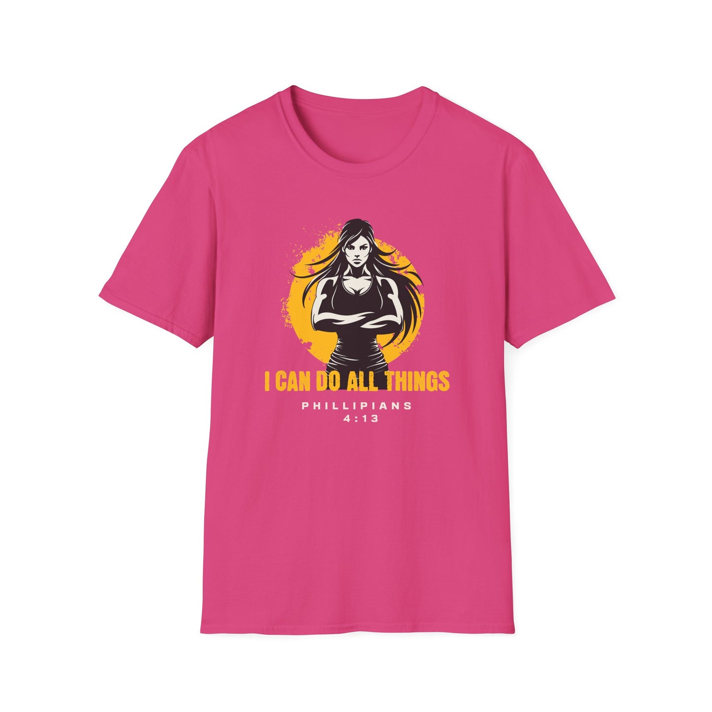 Inspirational Unisex Softstyle T-Shirt - "I Can Do All Things"