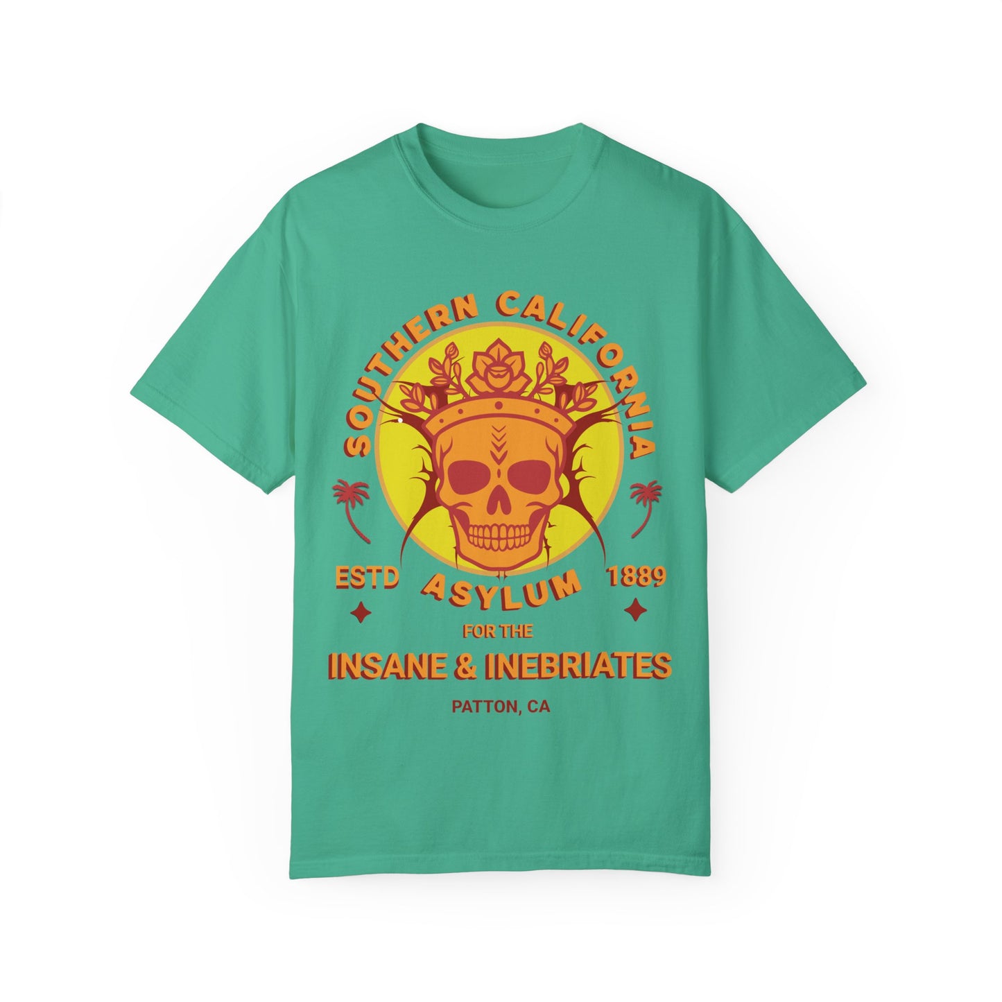 Southern California Asylum - "The Insane & Inebriates" Vintage Graphic T-Shirt Streetwear Institutions Mental Health Awareness