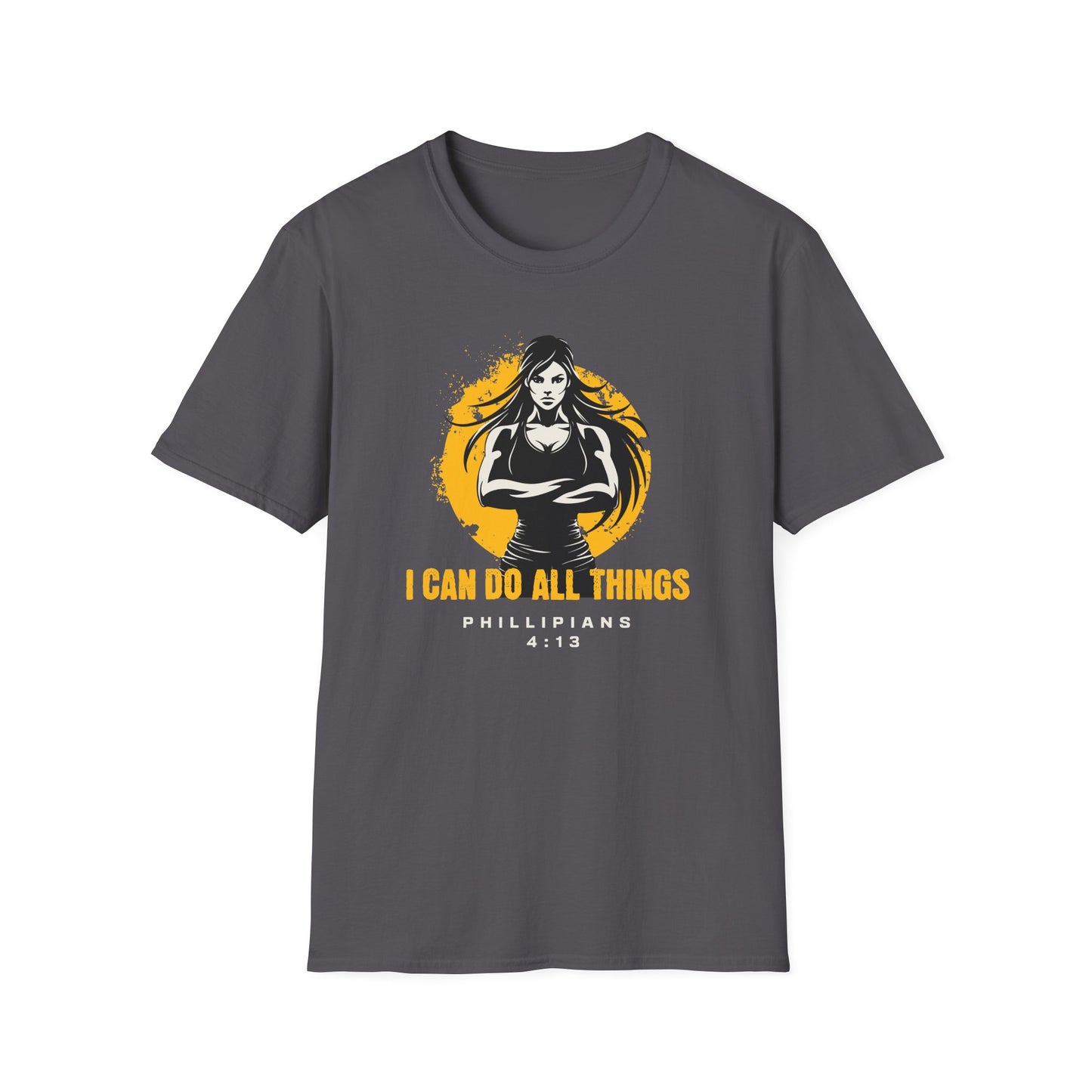 Inspirational Unisex Softstyle T-Shirt - "I Can Do All Things"