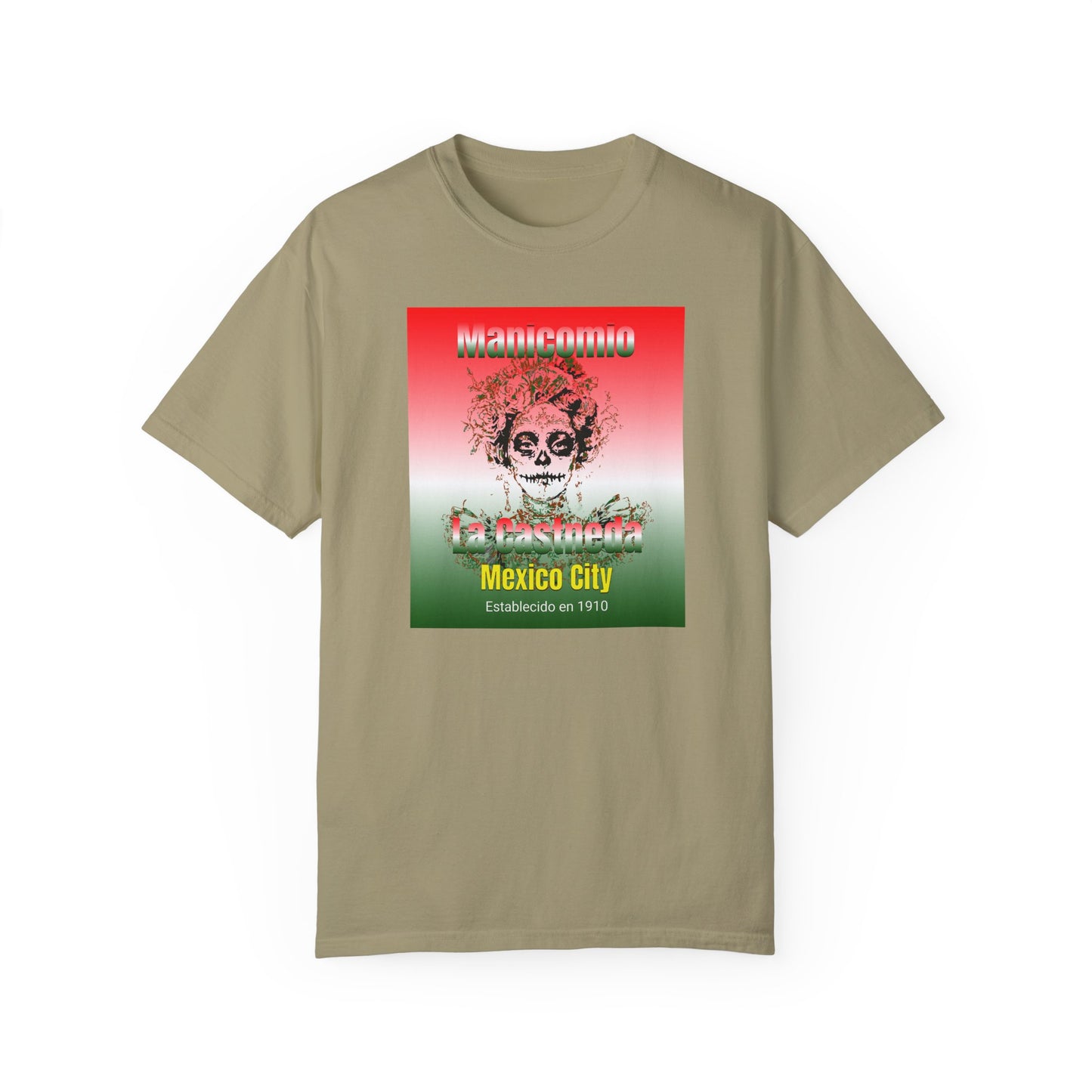 Dia de los Muertos Mexico City inspired Design Unisex Tee