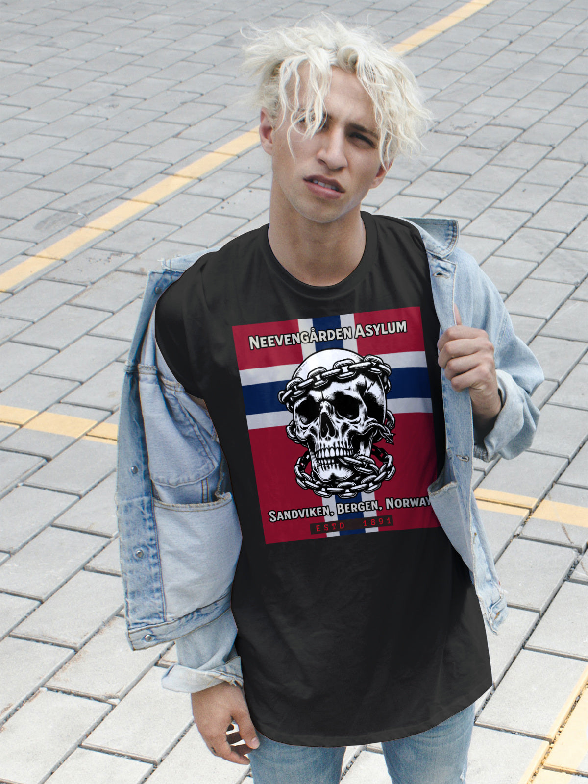 Vintage Norway Mental Asylum Unisex T-shirt