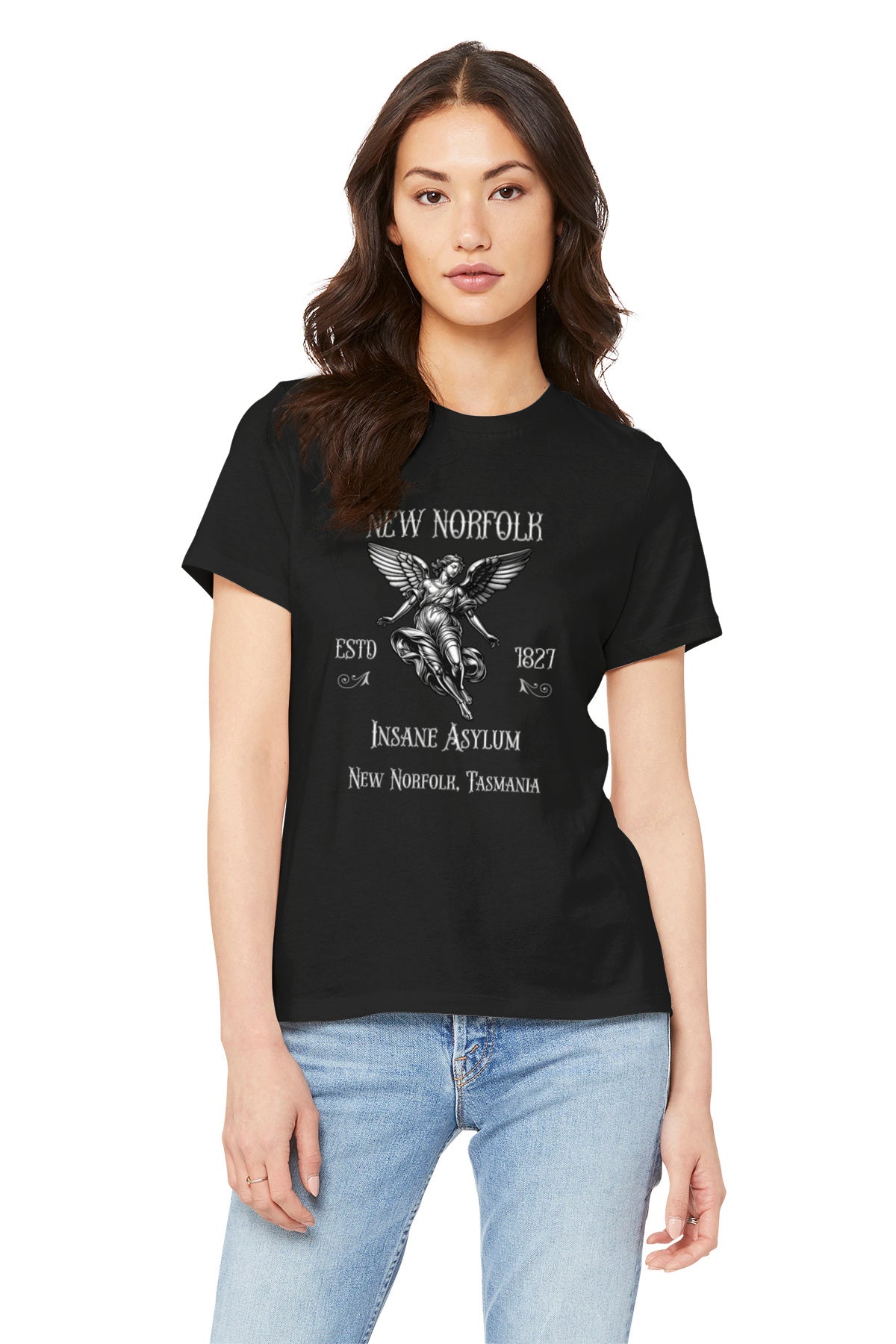 Insane Asylum in Tasmania 1800's Mental Health Awareness Graphic Unisex Tee