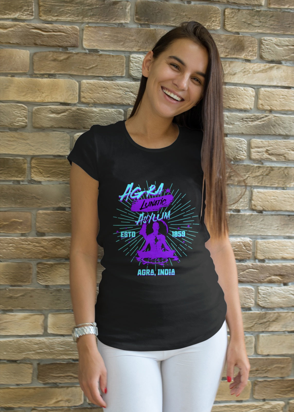 India Insane Asylum Design- Mental Health Awareness Unisex Tee