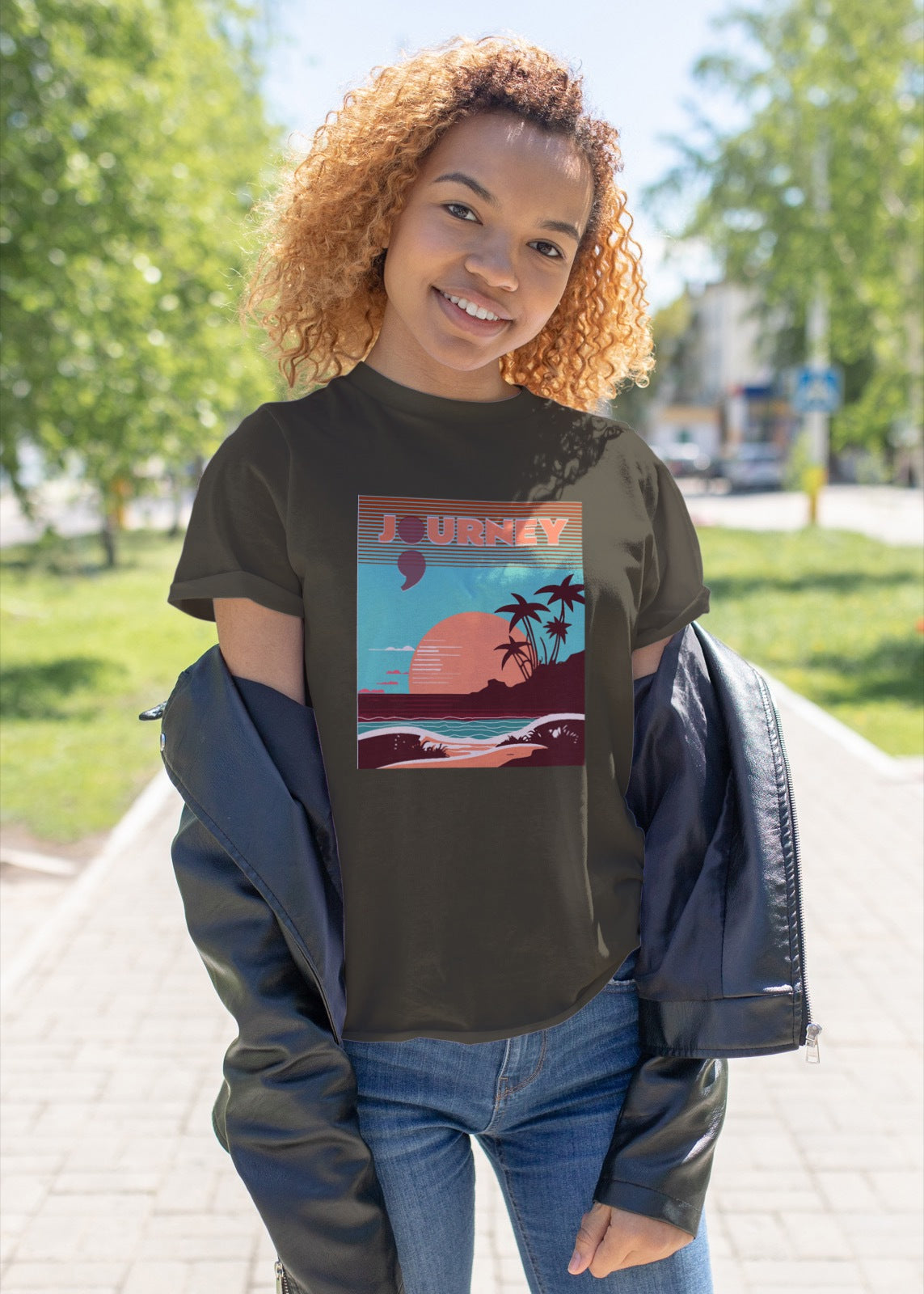 Journey Semi Colon Mental Health Unisex Tee