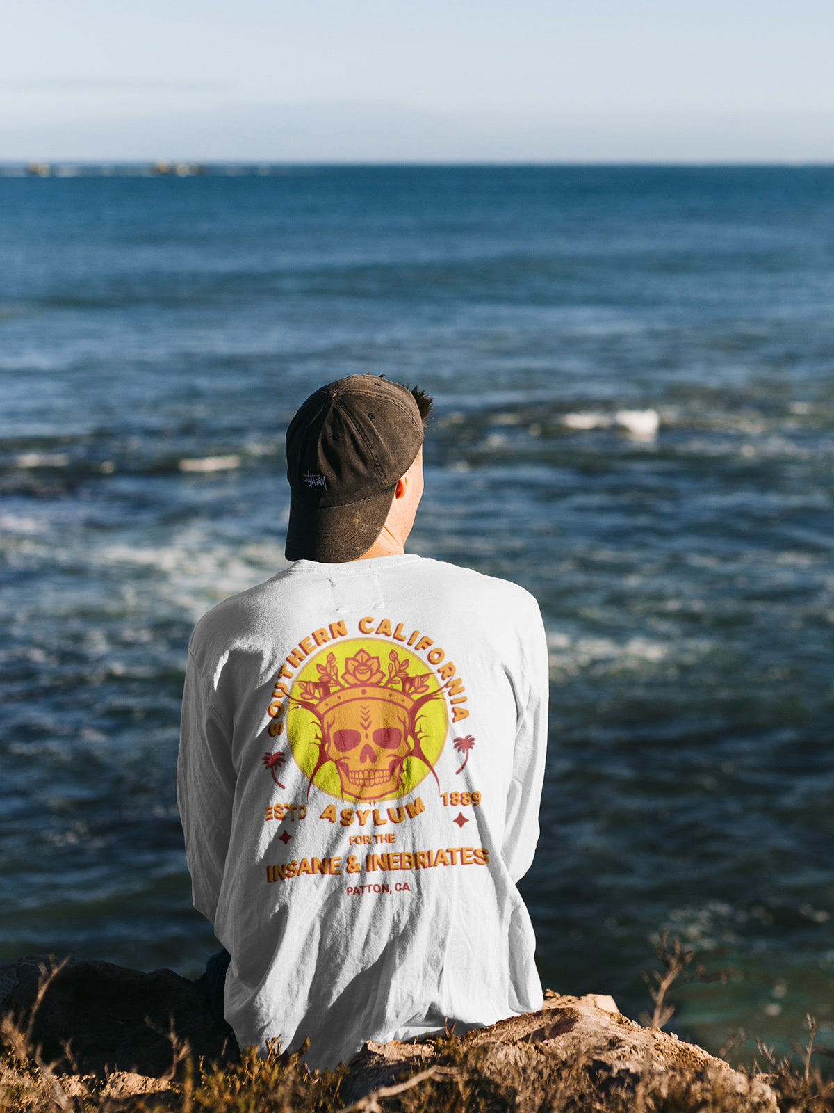 Long Sleeve Southern California Insane Asylum Mental Health Awareness Unisex Tee