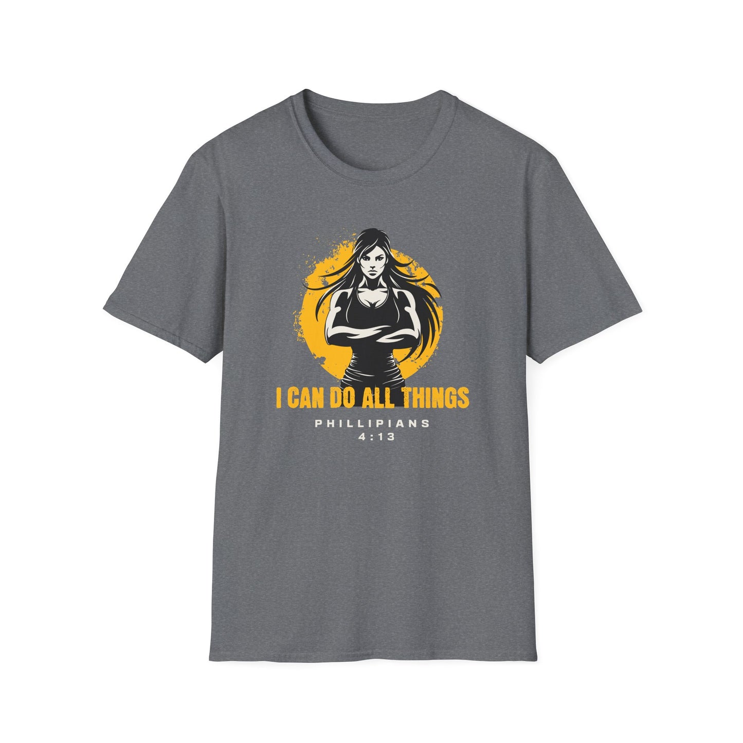Inspirational Unisex Softstyle T-Shirt - "I Can Do All Things"