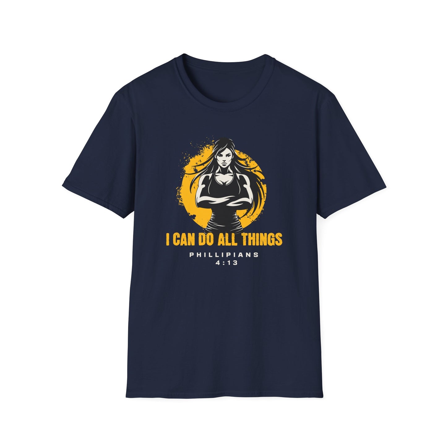 Inspirational Unisex Softstyle T-Shirt - "I Can Do All Things"