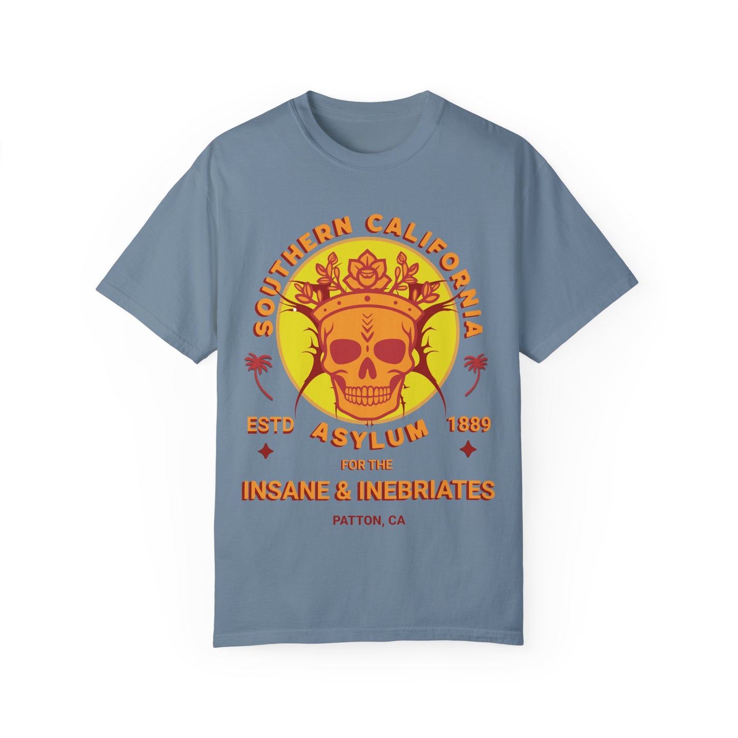 Southern California Asylum - "The Insane & Inebriates" Vintage Graphic T-Shirt Streetwear Institutions Mental Health Awareness