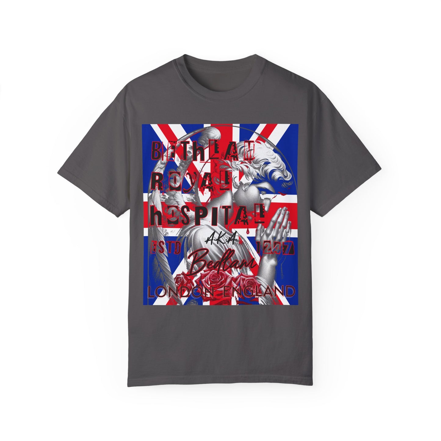 Bethlam Royal Hospital Unisex Garment-Dyed T-shirt