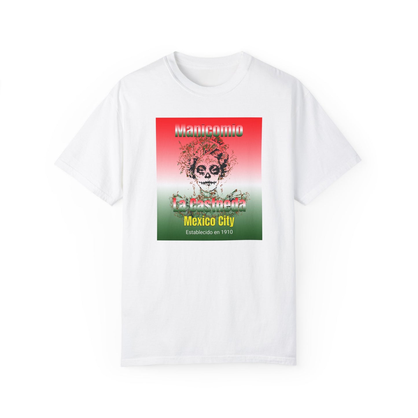 Dia de los Muertos Mexico City inspired Design Unisex Tee