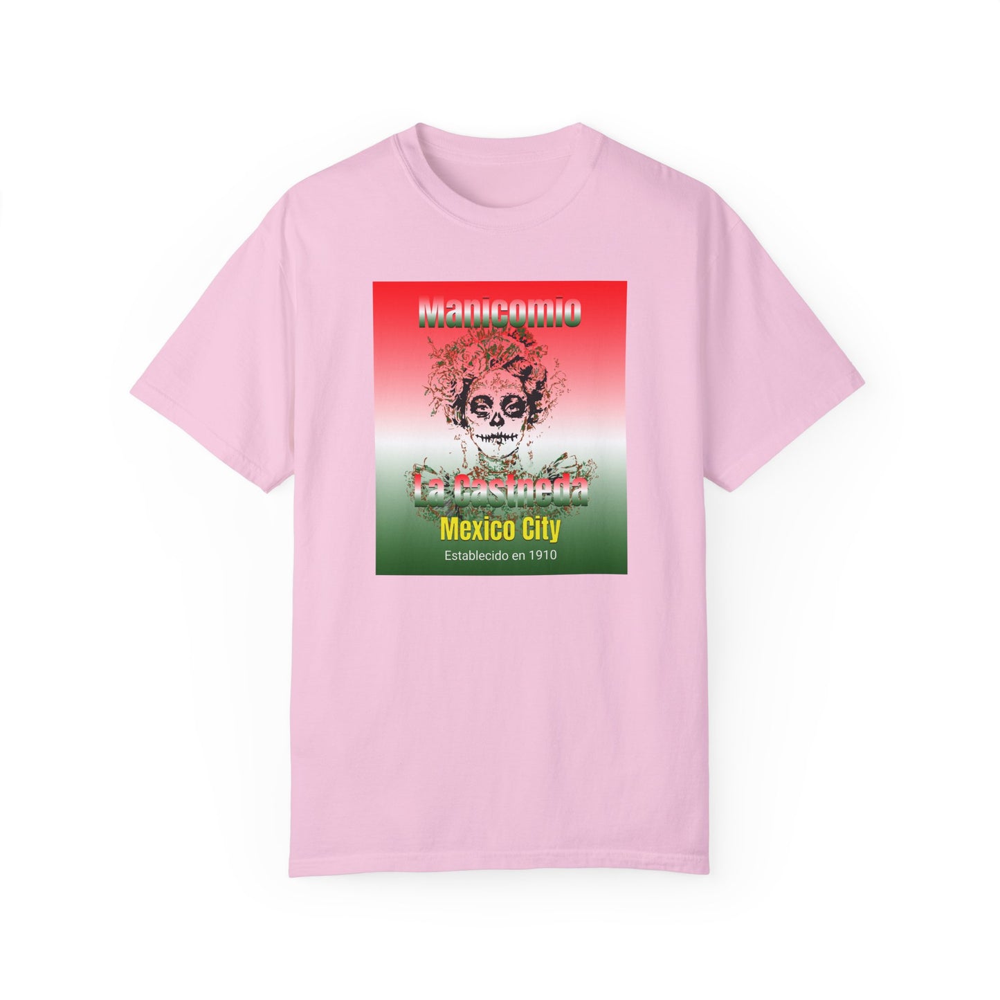 Dia de los Muertos Mexico City inspired Design Unisex Tee