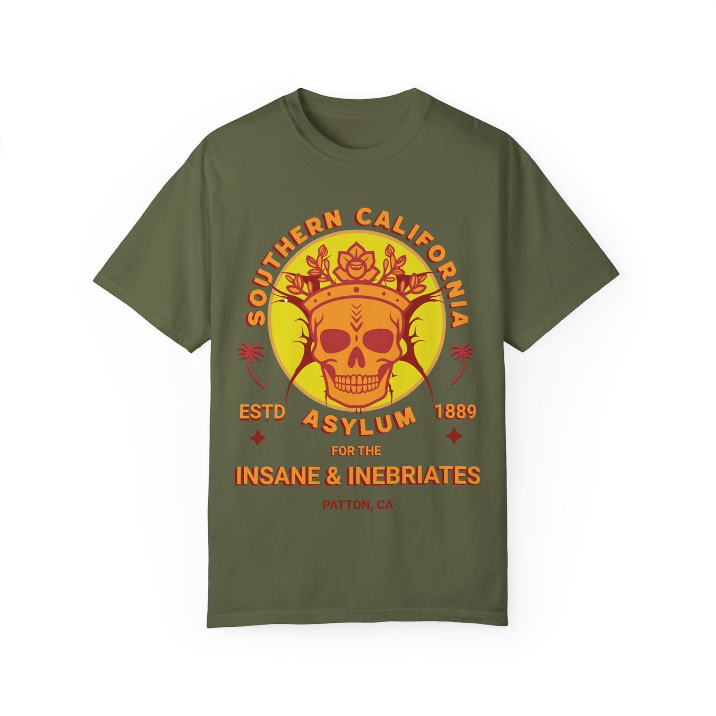 Southern California Asylum - "The Insane & Inebriates" Vintage Graphic T-Shirt Streetwear Institutions Mental Health Awareness