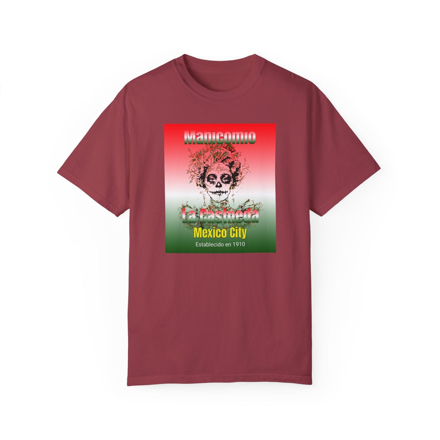 Dia de los Muertos Mexico City inspired Design Unisex Tee