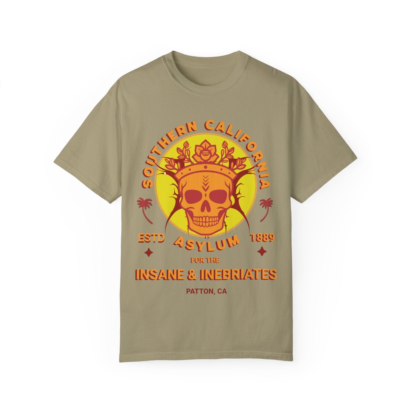 Southern California Asylum - "The Insane & Inebriates" Vintage Graphic T-Shirt Streetwear Institutions Mental Health Awareness