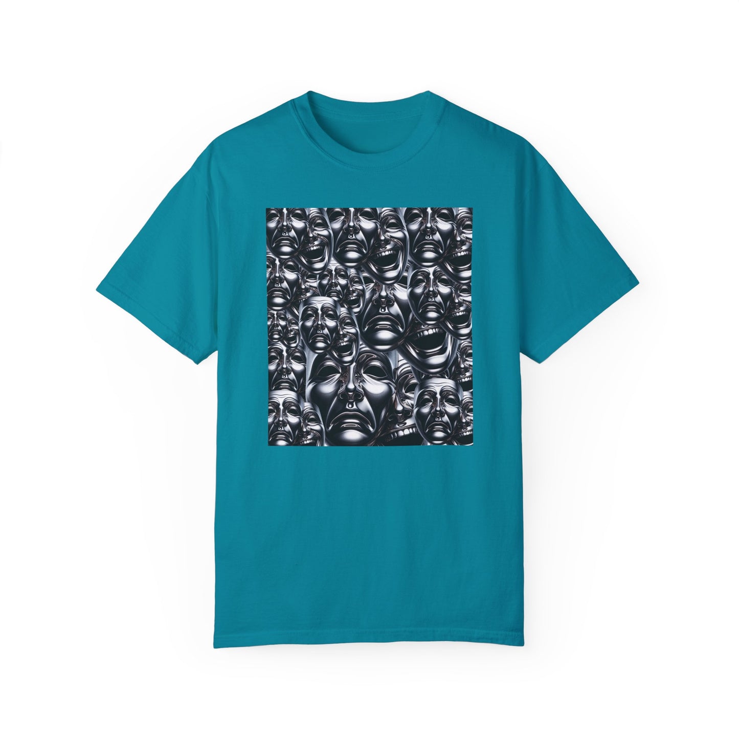 Comedy/Tragedy Faces for Mental Health Awareness Unisex T-shirt