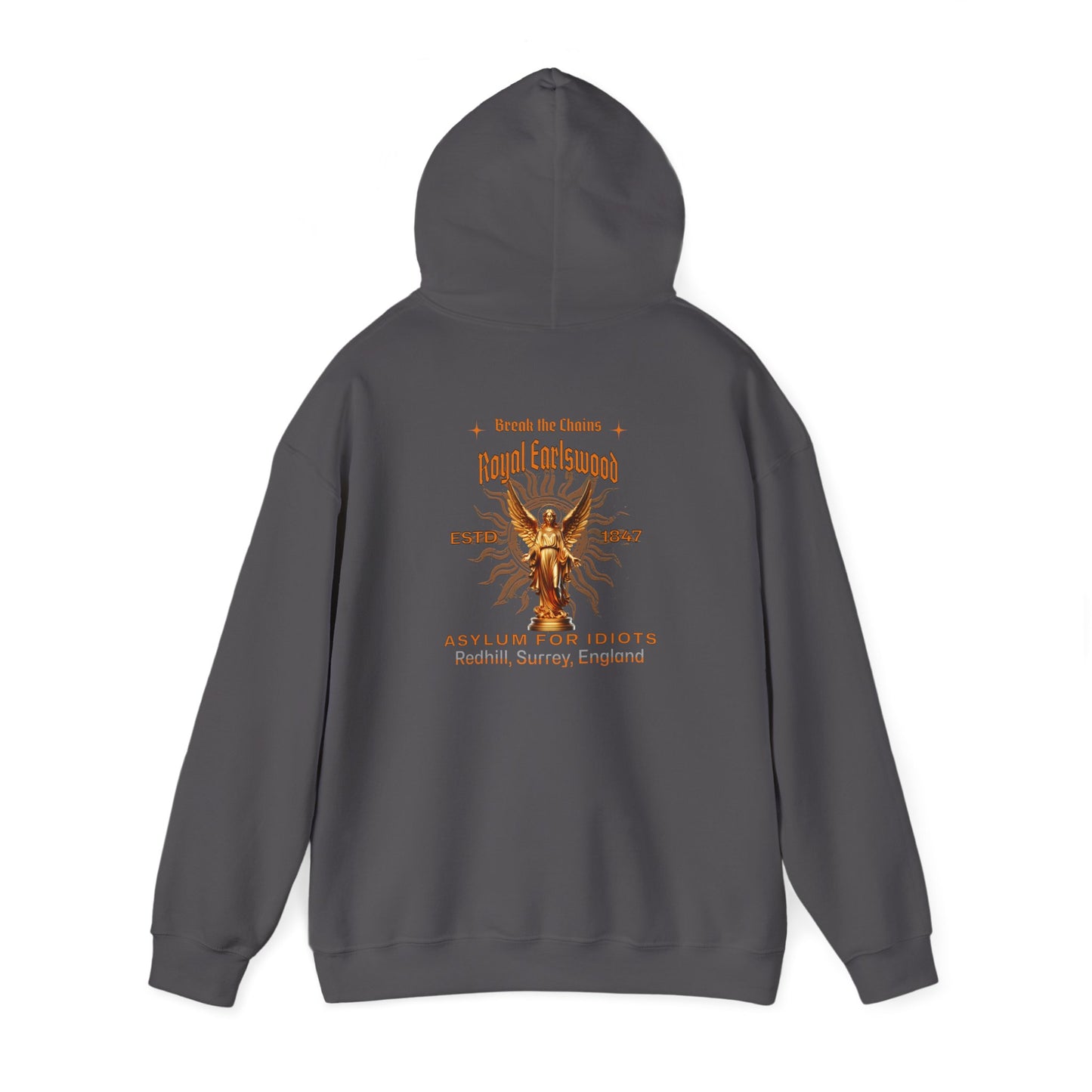 Asylum for Idiots England History Mental Health Awareness Hoodie