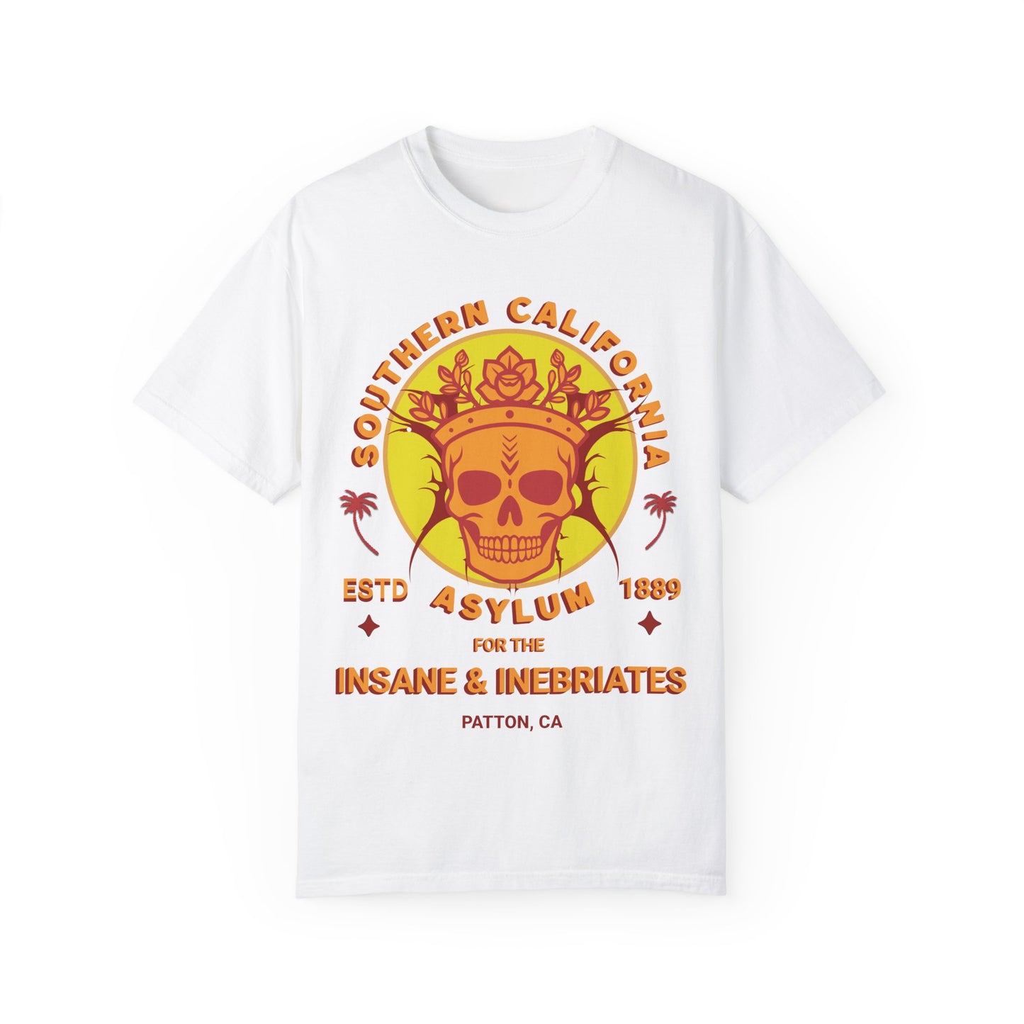 Southern California Asylum - "The Insane & Inebriates" Vintage Graphic T-Shirt Streetwear Institutions Mental Health Awareness