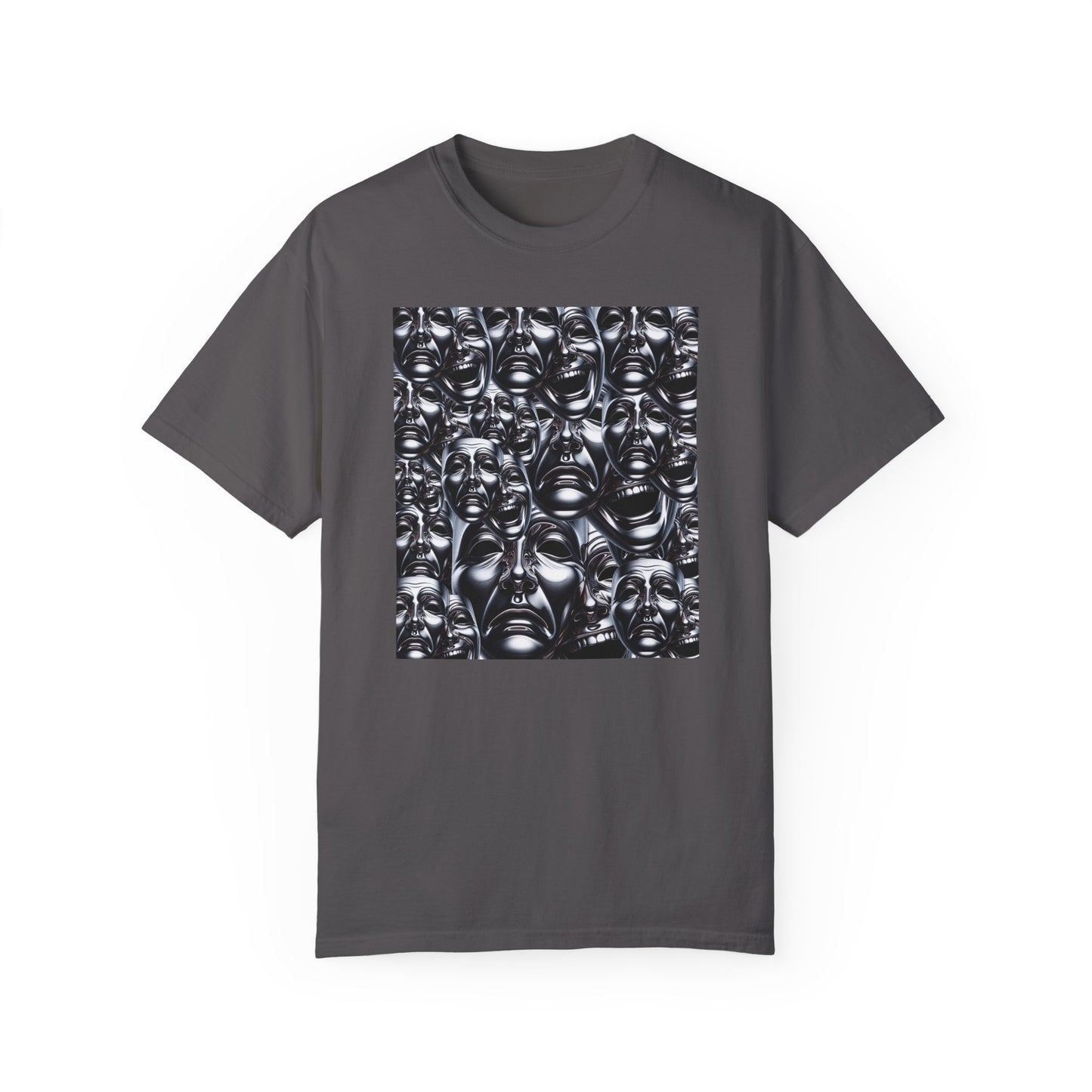 Comedy/Tragedy Faces for Mental Health Awareness Unisex T-shirt