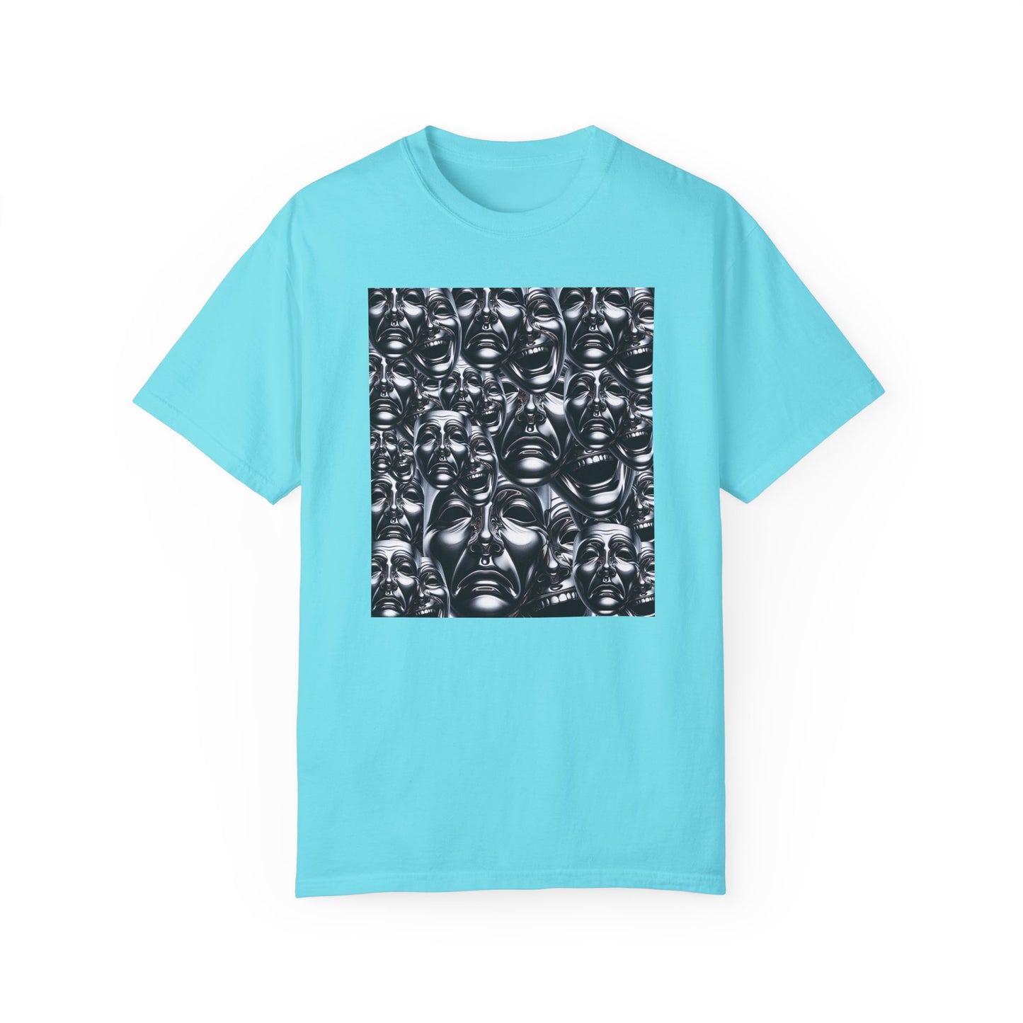 Comedy/Tragedy Faces for Mental Health Awareness Unisex T-shirt