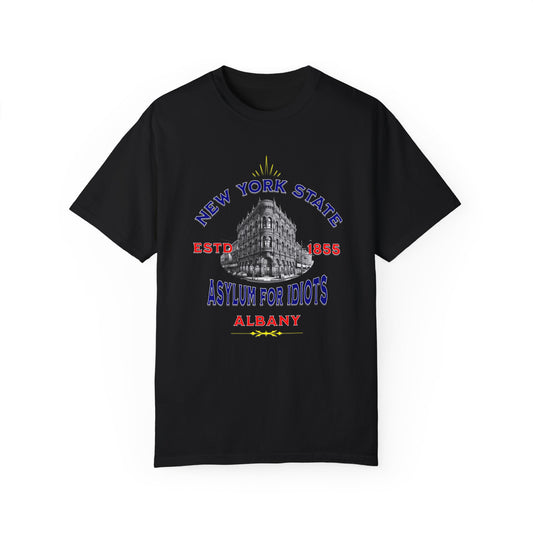 New York State Idiot Asylum Mental Illness Awareness Unisex T-Shirt