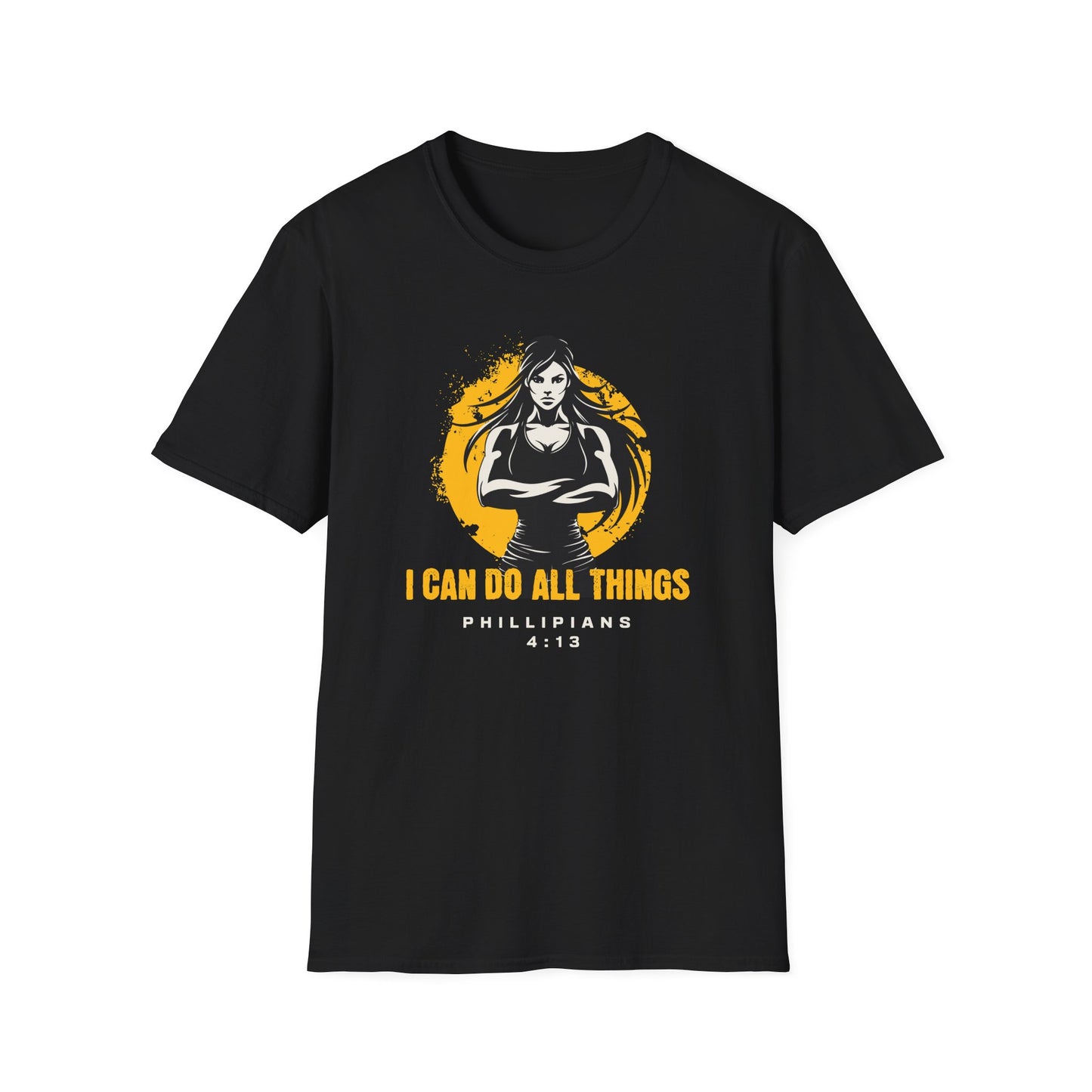 Inspirational Unisex Softstyle T-Shirt - "I Can Do All Things"