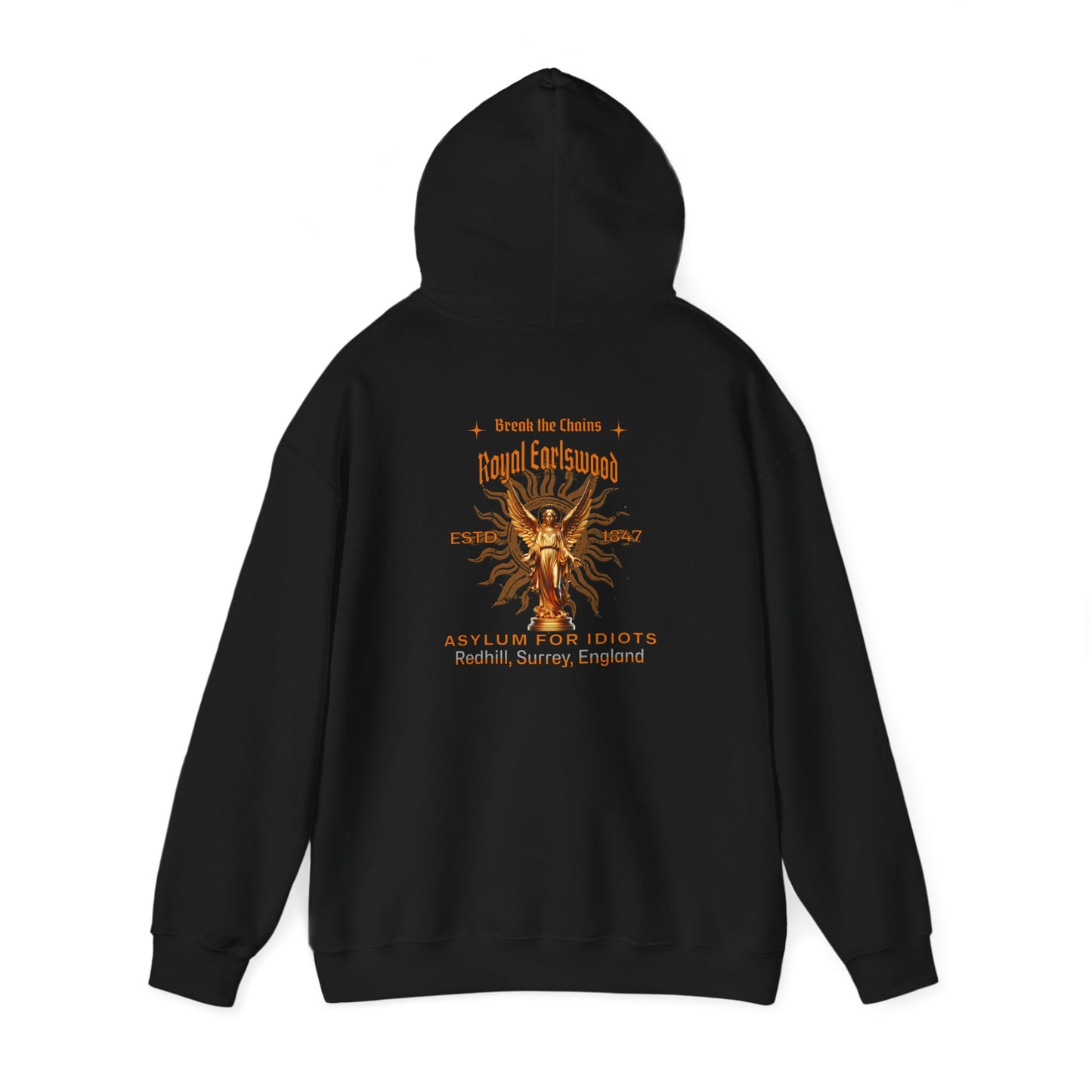 Asylum for Idiots England History Mental Health Awareness Hoodie
