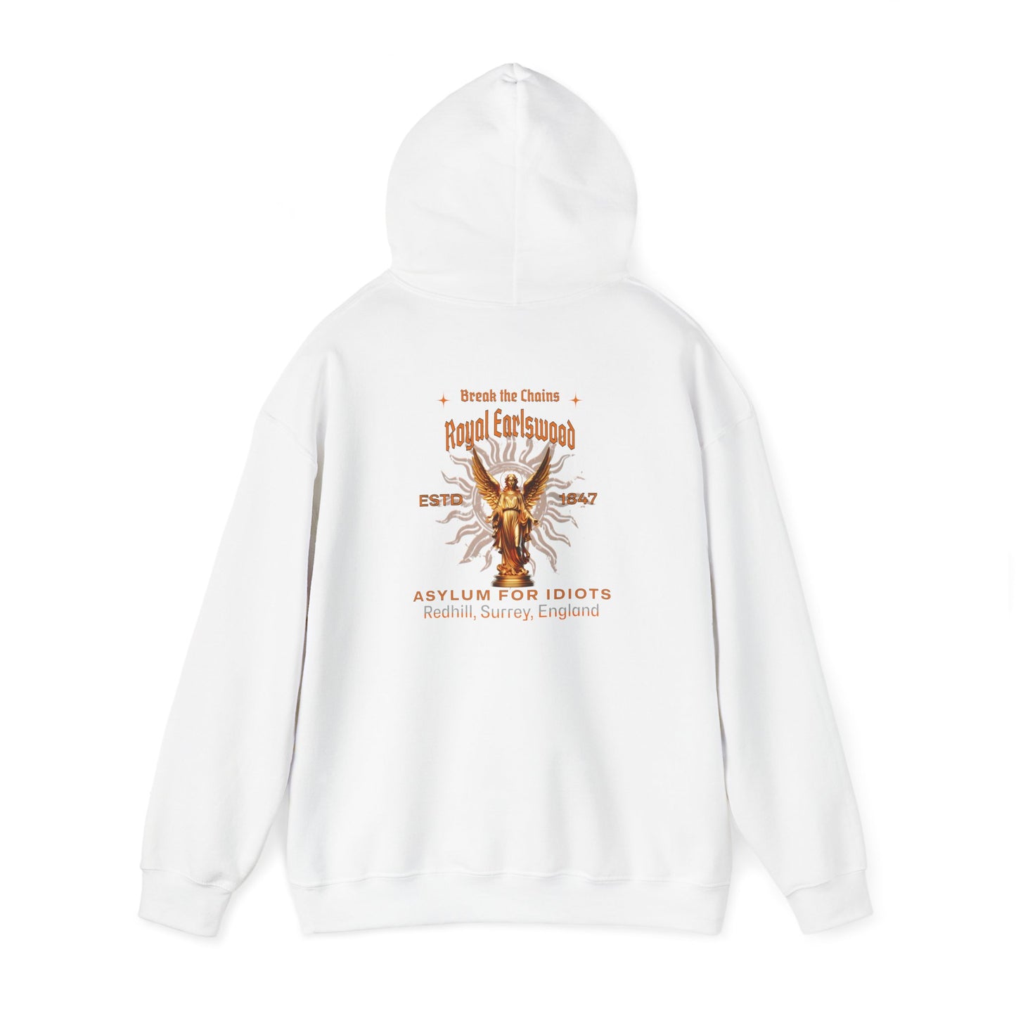 Asylum for Idiots England History Mental Health Awareness Hoodie