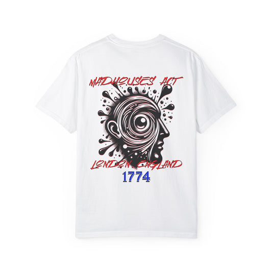 Madhouses Act History of Mental Health Unisex T-shirt- Printed on Back
