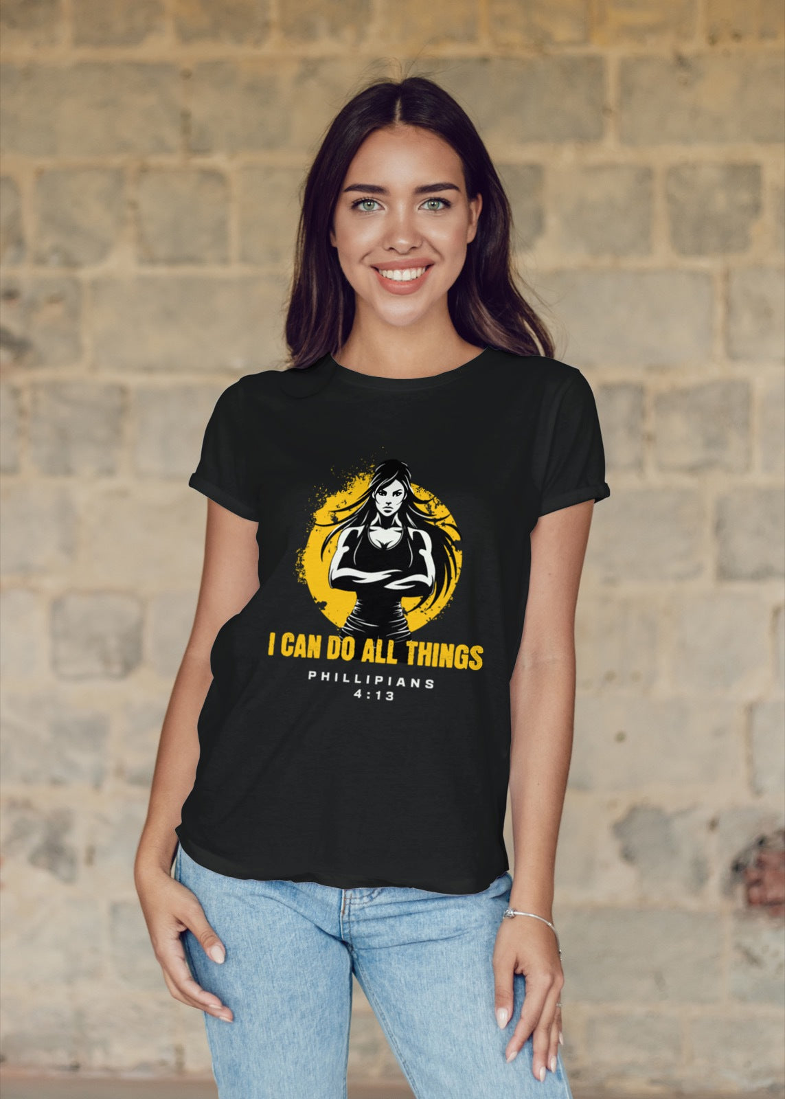 Inspirational Unisex Softstyle T-Shirt - "I Can Do All Things"