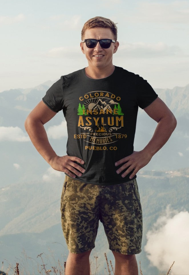 Colorado Insane Asylum Unisex Tee Mental Health Awareness