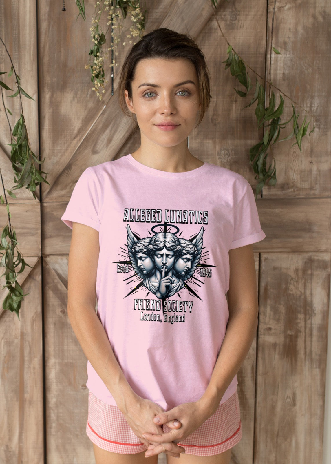 Alleged Lunatics Friends Society- Mental Health Awareness Unisex T-Shirt