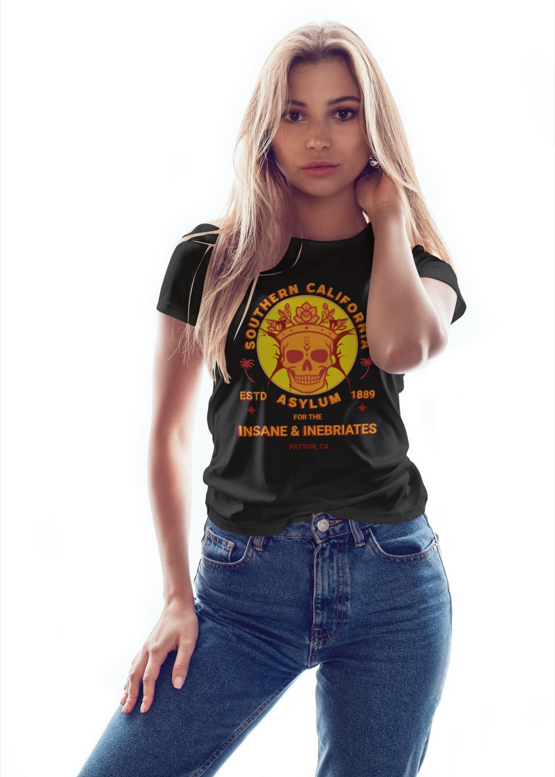 Southern California Asylum - "The Insane & Inebriates"  Vintage Graphic T-Shirt Streetwear Institutions Mental Health Awareness
