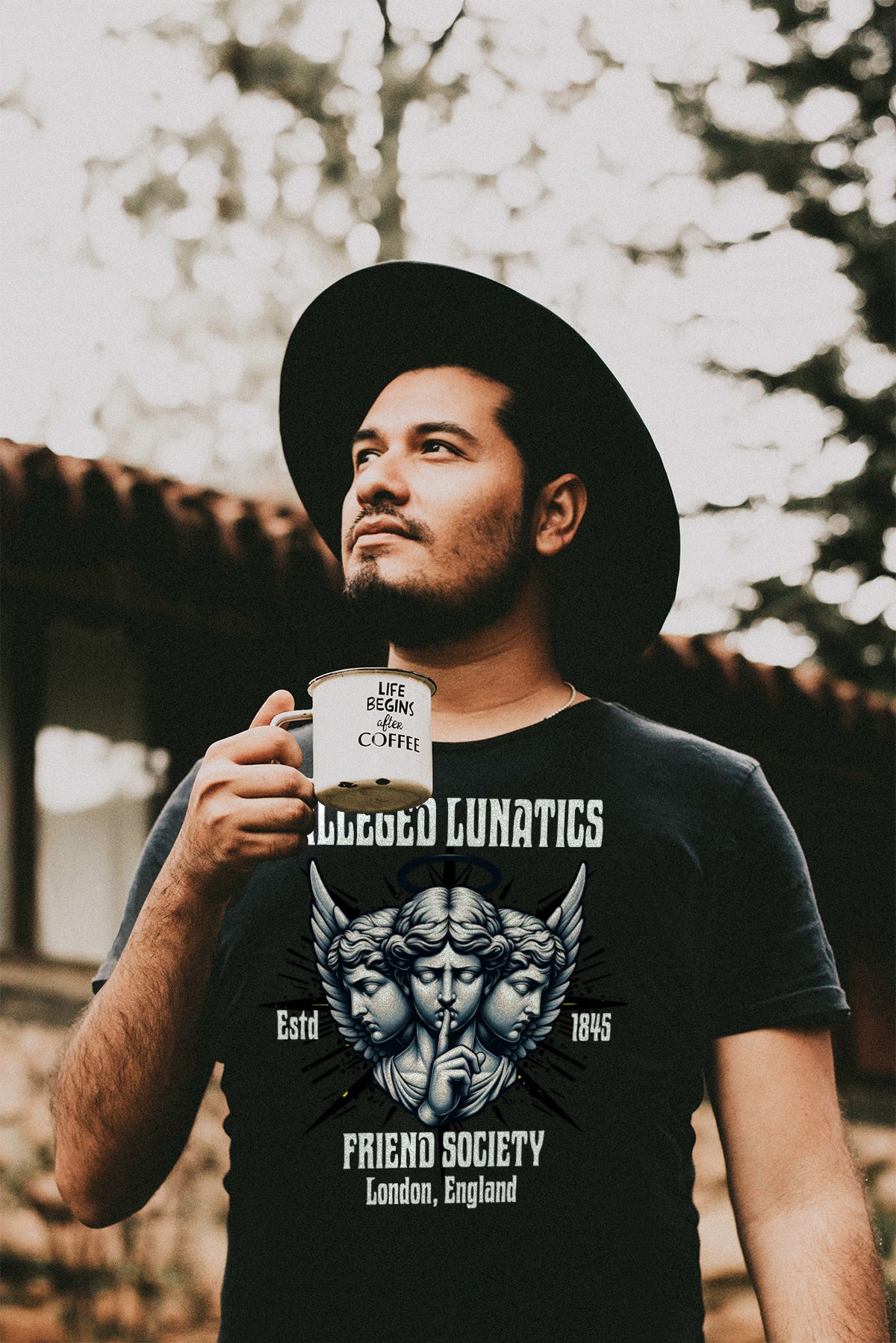 Alleged Lunatics Friends Society- Mental Health Awareness Unisex T-Shirt